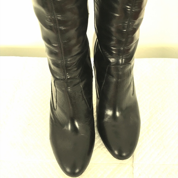 Via Spiga Shoes Classic Italian Leather Via Spiga Knee High Boots